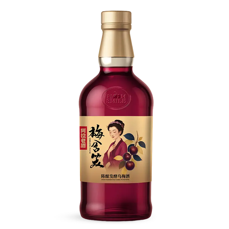 Vinho de ameixa escura 355ML